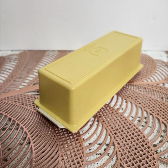 Tupperware Other - Vintage Tupperware Harvest Gold Butter Dish w/ Lid Yellow